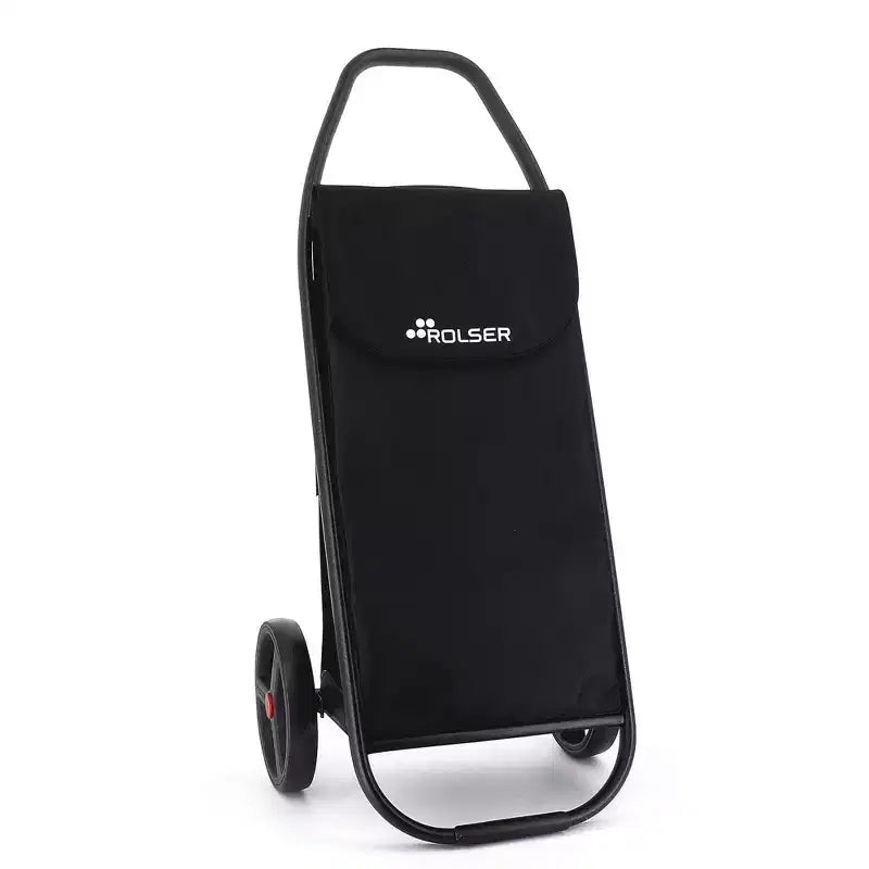 Carrello Spesa Pieghevole con 2 Grandi Ruote – Carrello per la Spesa Portatile con Manici Integrati