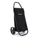 Carrello Spesa Pieghevole con 2 Grandi Ruote – Carrello per la Spesa Portatile con Manici Integrati