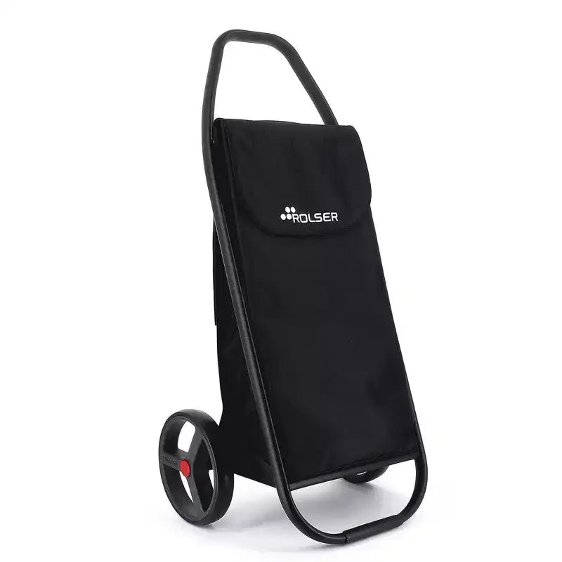 Carrello Spesa Pieghevole con 2 Grandi Ruote – Carrello per la Spesa Portatile con Manici Integrati