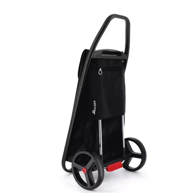 Carrello Spesa Pieghevole con 2 Grandi Ruote – Carrello per la Spesa Portatile con Manici Integrati
