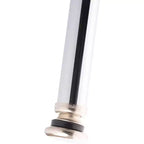 Set di 2 sgabelli da bar Hampden Furnishings regolabili in altezza da 81 a 99 cm, in acciaio resistente, colore nero: telaio rotondo moderno, capacità 136 kg
