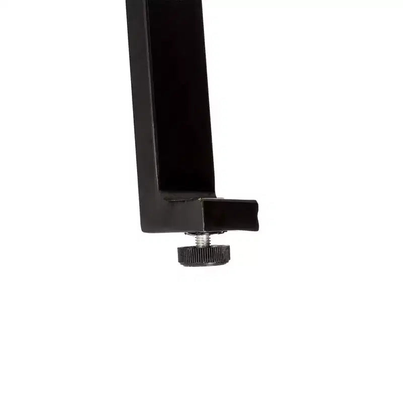 Tavolo da Bar 104,77 cm in Acciaio con Piano in Legno Massello di Olmo, Nero, 2 Posti