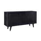 Consolle da 58" in stile moderno di metà secolo con cassetti