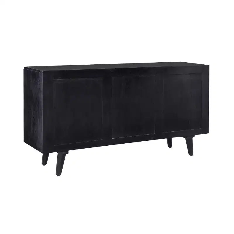 Consolle da 58" in stile moderno di metà secolo con cassetti