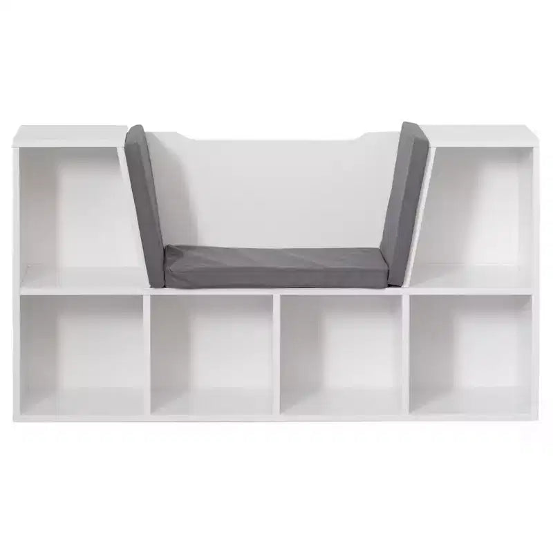 Libreria Multifunzione con Angolo Lettura Imbottito