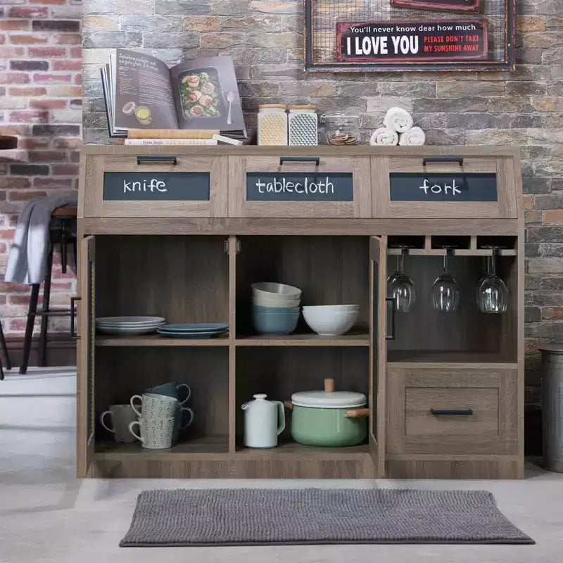 Credenza a 4 cassetti Sage