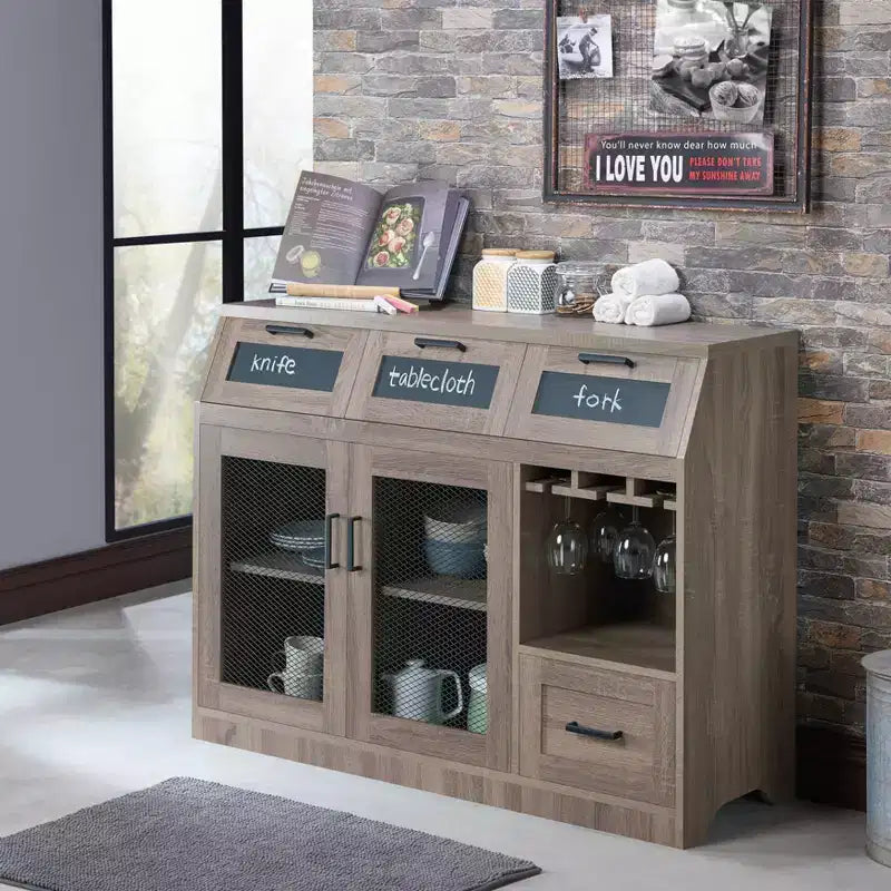 Credenza a 4 cassetti Sage