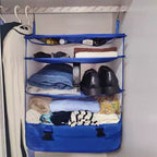 Organizzatore da Viaggio a Scomparti (3 piani) con Scomparto per il Bucato - Grande