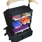 Organizzatore da Viaggio a Scomparti (3 piani) con Scomparto per il Bucato - Grande
