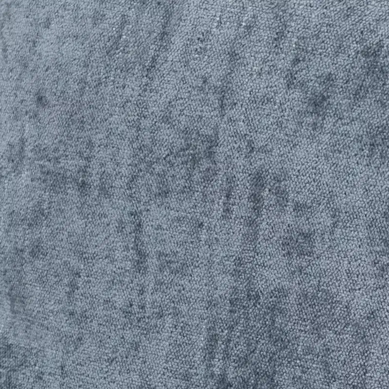 Poltroncina imbottita d'accento con struttura in legno e gambe in metallo - Blu notte