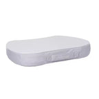 Scrivania compatta da grembo con cuscino in memory foam – Argento